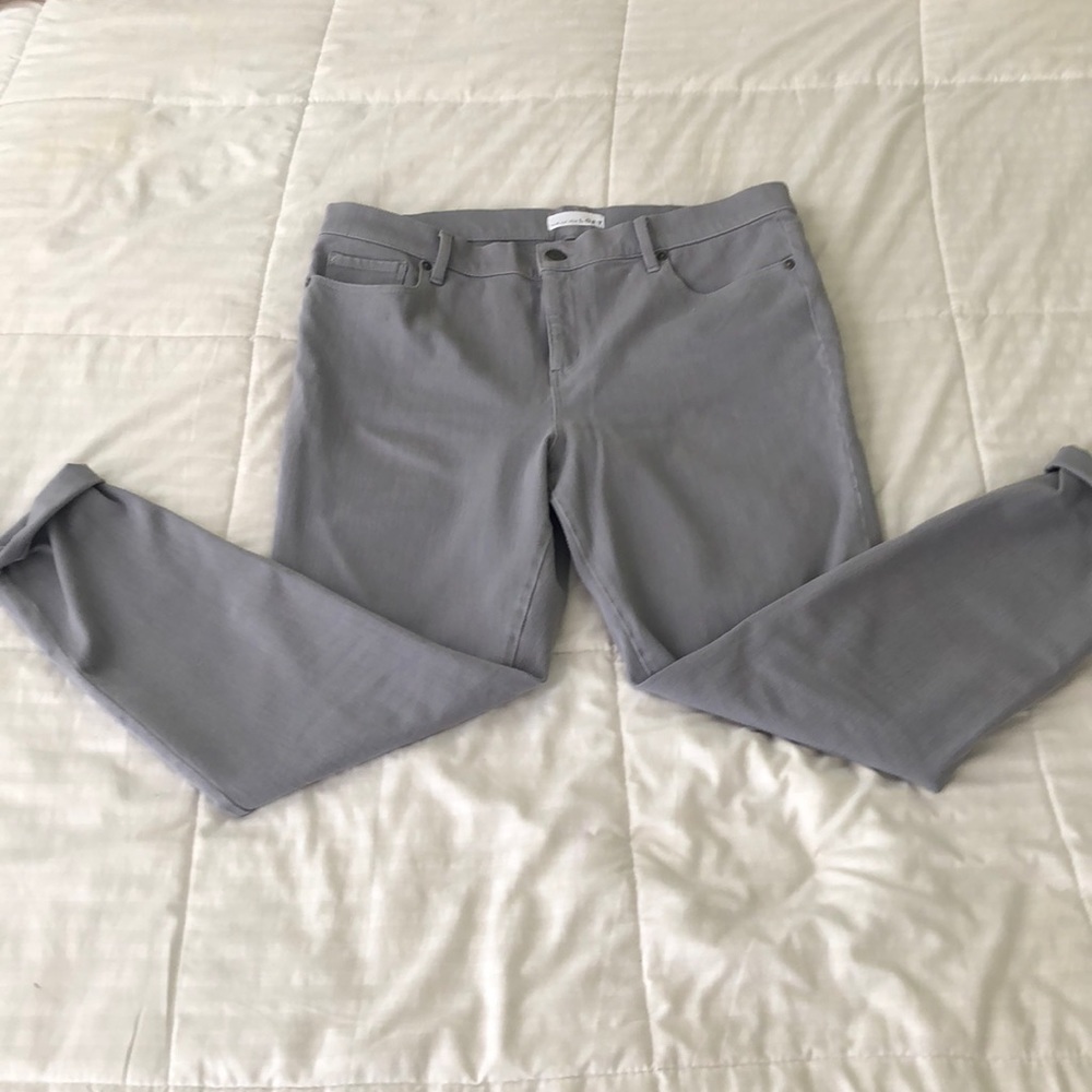 LOFT jean leggings